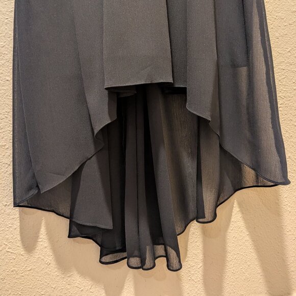 Banana Republic x Olivia Palermo Chiffon Tie-Neck Maxi Dress Size Small NWOT - Picture 3 of 7